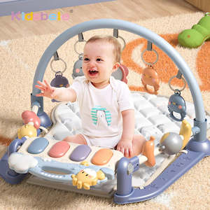 Kids Toy: Baby Music Play Mats Piano Gym Newborn Toys Infant Playmat Learning Education Toys 0 12 Months Tummy Time Crawling Mat Carpet