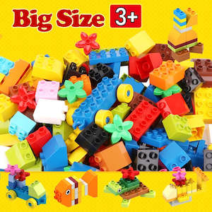 62-310 pieces DIY Building Blocks Bulk Compatible with Duplo Animals Marble Run &hellip;