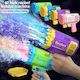 40 Holes Electric Rocket Bubble Machine Handheld Automatic Space Light Bubble Gu&hellip;