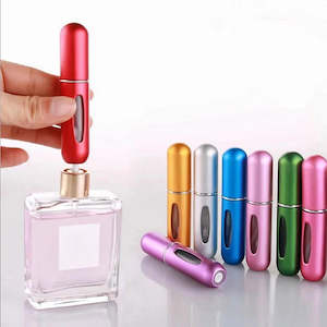 Travel Accessories: 5ml Perfume Refill Bottle Portable Mini Refillable Spray Jar Scent Pump Empty Cosmetic Containers Atomizer for Travel Tool Hot