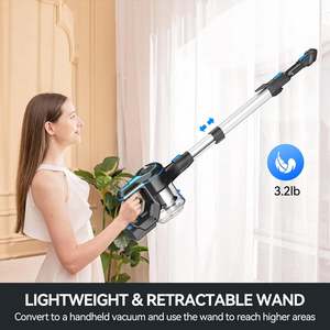 Home Appliance: Wireless Stick Vacuum Cleaner 12Kpa Inse N5 Handheld Household Vacuum 40mins Runtime 1.2L Dustbin Cordless Aspirator Pet Hair