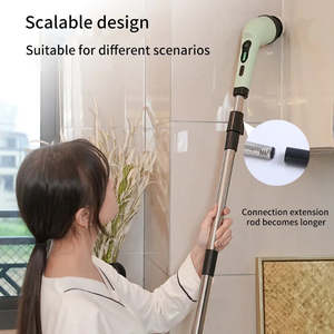 Home Appliance: 9-in-1 Electric Cleaning Brush Electric Spin Cleaning Scrubber Electric Cleaning Tools Parlour Kitchen Bathroom Cleaning Gadgets