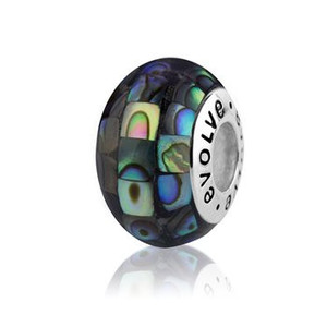Evolve Paua Mosaic Charm