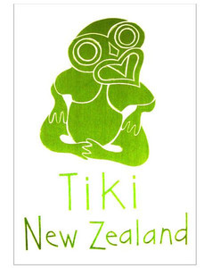 Products: Tea Towel - Tiki