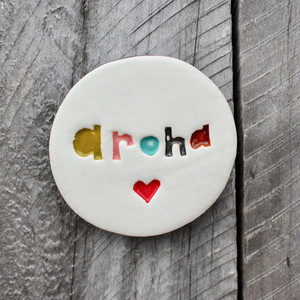 Products: Stamped Disc - Aroha