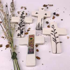 Products: Small Ceramic Cross
