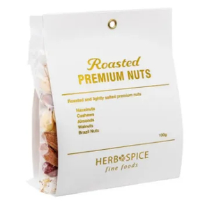 Products: Roasted Premium Nuts (GF, DF, V)