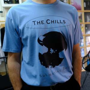 The Chills - Submarine Bells T Shirt (Carolina Blue)