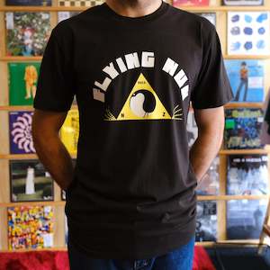 Flying Nun Yin Kiwi T-Shirt (Coal)