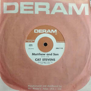 Folk: Cat Stevens - Matthew & Son (7" SECONDHAND)