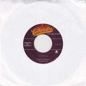 Soul Funk: Smokey Robinson & The Miracles - Ooh Baby Baby / Track Of My Tears (7" SECONDHAND)