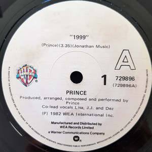 Prince - 1999 (7" SECONDHAND)