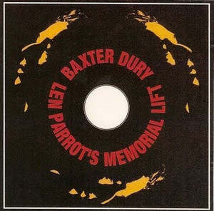 Baxter Dury - Len Parrot's Memorial Lift (SECONDHAND CD)