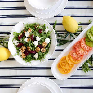 Homewares: Melamine pearl bowl 36 cm