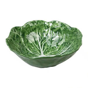 Homewares: Melamine cabbage bowl large 32 cm green
