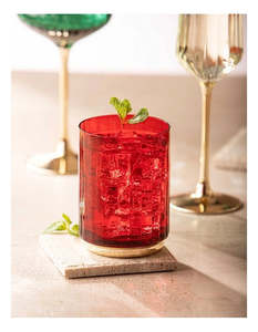 Homewares: Valentinalowballtumblerset of two  berry