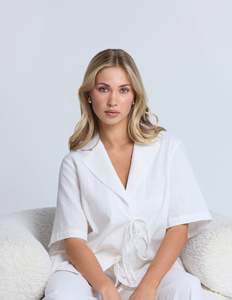 Stella + Gemma Selene white shirt