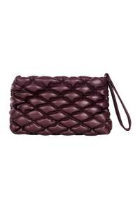 Accessories: Eb + Ive Zala pouch mahogany