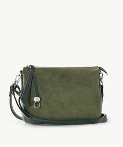 Accessories: Sassy Duck Zoe cross body Olive