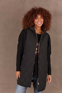 ) Eb & Ive rib vest Ebony