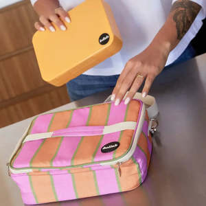 Gifts: Kollab Bento  bag sunset stripe