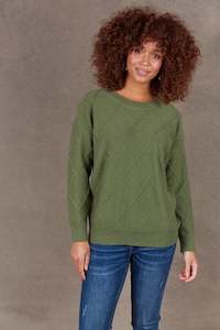 Sale 1: Eb & Ive Nakako jumper Moss