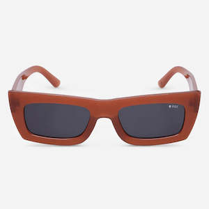 All Sunglasses: ROC Girl Boss Sunglasses Marsala/Smoke