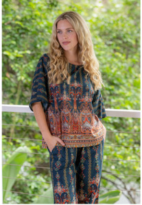 Dresses: Boho Cotton print top