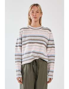 Jumpers: Sass Ashlee knit jumper multi blue