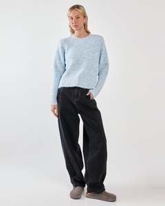 Jumpers: Sass Marlo boxy rib knit