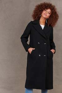 Coats: Be & Ive Mohave Coat Ebony