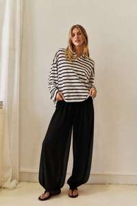 New Arrivals 1: Sass Miles  ballon pants black
