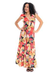 Boho Cosmos Rosa Dress