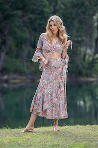 Skirts: Zara wrap frill skirt one size