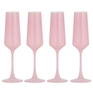 Drinks And Glasses: Ladelle Chelsea Blush Champagne 4pk