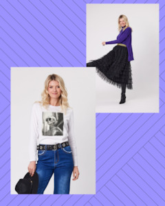 Fashion: Lemon Tree Design Tiffany white top