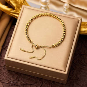 Flying Saucers-pull keel chain bracelet