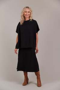 Eb Ive: Eb &ive Masaknit poncho black