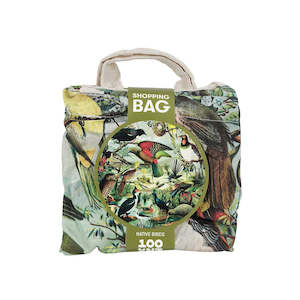 Kiwi native birds shopping bag