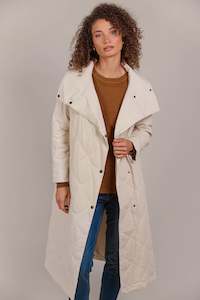 Eb & Ive Agro coat Ecru