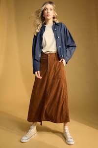 Haven Nashville skirt Dune