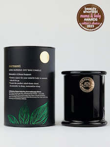 Surmanti relaxation&Sleep support soy long burning candle 250 g