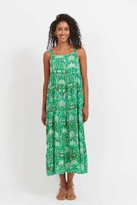 Haven Haiti tank maxi dress palms
