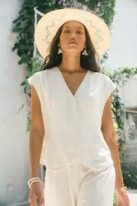 Isle Of Mine: Isle of Mine Ingrid Vest canvas