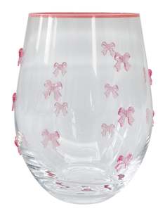 Bow tumblers glass