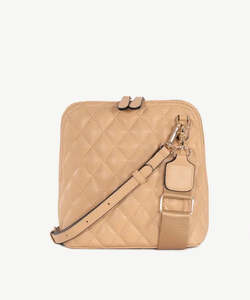 Accessories: Sassy Duck Olivia crowd body bag Caramel