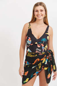 Fashion: Haven cabana sarong black
