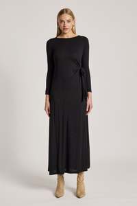 Eb +ive Aria tie dress  black