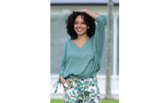 Fashion: Elodie top seafoam