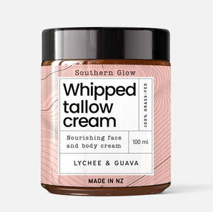 Beauty Wellness: Southern Glow Lychee and Guava tallow cream